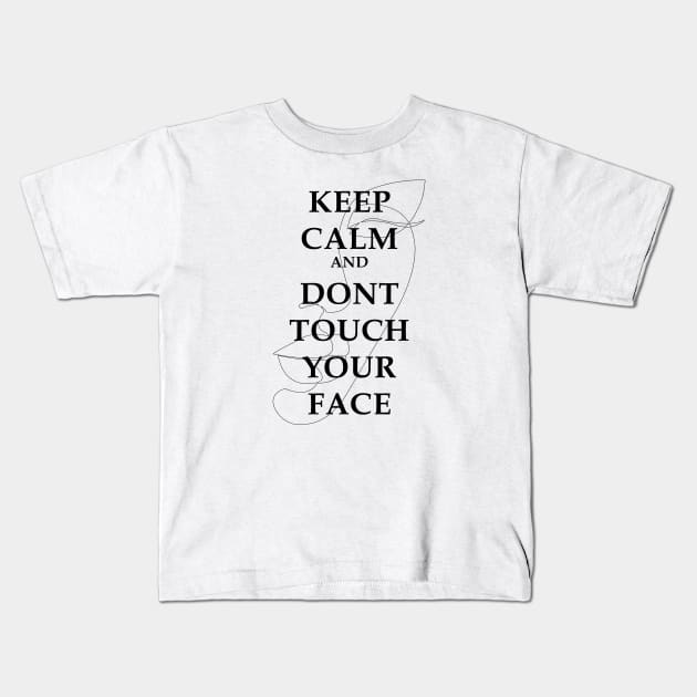 Keep calm Kids T-Shirt by pArt